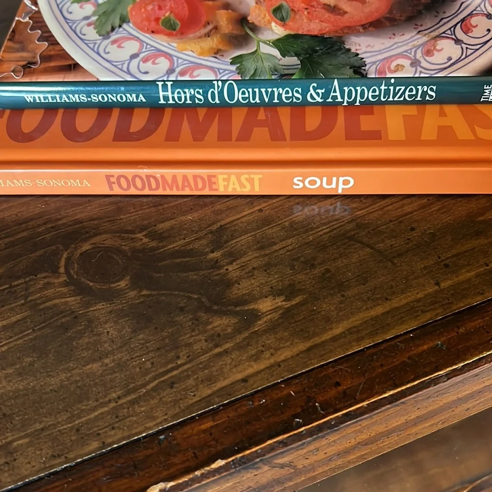 2 for 1 - WILLIAMS SONOMA Cookbooks - Like New